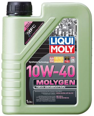9059 Molygen New Generation 10W-40 (1 л) — НС-синтетическое моторное масло
