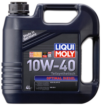 3934 Optimal Diesel 10W-40 (4 л) — Полусинтетическое моторное масло
