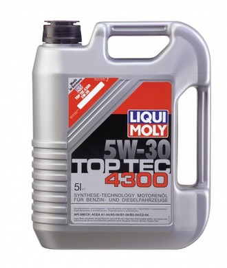 8031 Top Tec 4300 5W-30 (5 л) — НС-синтетическое моторное масло