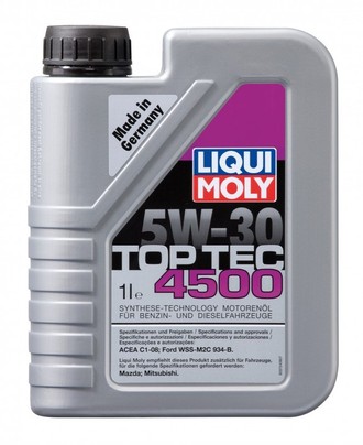 3724 Top Tec 4500 5W-30 (1 л) — НС-синтетическое моторное масло