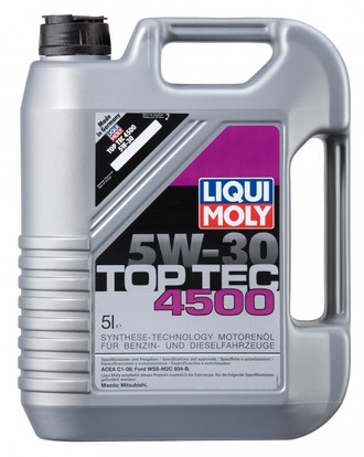 2378 Top Tec 4500 5W-30 (5 л) — НС-синтетическое моторное масло