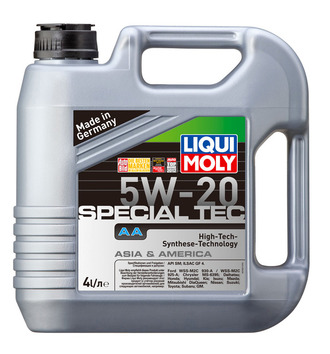7621 Special Tec AA 5W-20 (4 л) — НС-синтетическое моторное масло